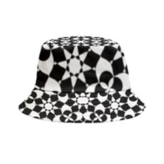 Mosaic Floral Repeat Pattern Inside Out Bucket Hat by Ravend