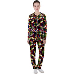 Graphic Pattern Rubiks Cube Cubes Casual Jacket And Pants Set by Ravend