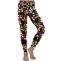 Graphic Pattern Rubiks Cube Cubes Kids  Lightweight Velour Classic Yoga Leggings View1