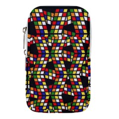 Graphic Pattern Rubiks Cube Cubes Waist Pouch (small) by Ravend