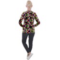 Graphic Pattern Rubiks Cube Cubes Casual Zip Up Jacket View2