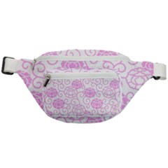 Peony Asia Spring Flowers Natural Fanny Pack by Ravend