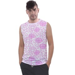 Peony Asia Spring Flowers Natural Men s Regular Tank Top by Ravend