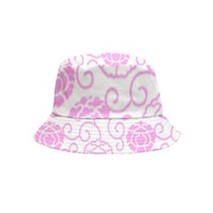 Peony Asia Spring Flowers Natural Inside Out Bucket Hat (kids) by Ravend