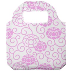 Peony Asia Spring Flowers Natural Foldable Grocery Recycle Bag by Ravend