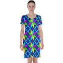 Pattern Star Abstract Background Short Sleeve Nightdress View1