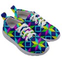 Pattern Star Abstract Background Kids Athletic Shoes View3