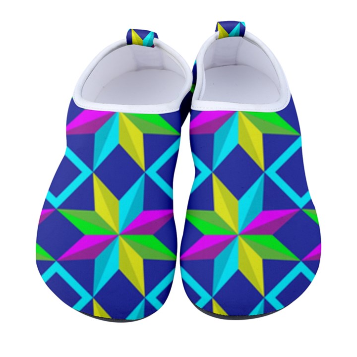 Pattern Star Abstract Background Men s Sock-Style Water Shoes