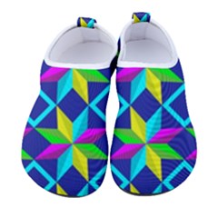 Pattern Star Abstract Background Kids  Sock-style Water Shoes by Ravend