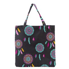 Dreamcatcher Seamless American Grocery Tote Bag by Ravend