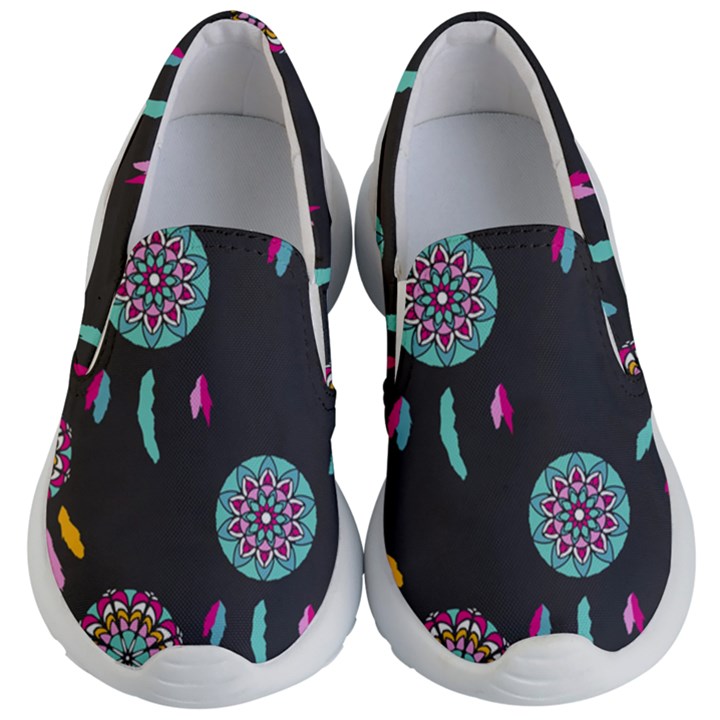 Dreamcatcher Seamless American Kids Lightweight Slip Ons