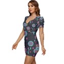 Dreamcatcher Seamless American Low Cut Cap Sleeve Mini Dress View2