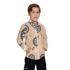 Dreamcatcher Pattern Pen Background Kids  Windbreaker