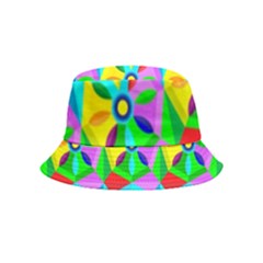 Star Texture Template Design Bucket Hat (kids) by Ravend