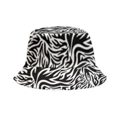 Flames Fire Pattern Digital Art Bucket Hat by Ravend