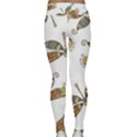 Pattern Dragonfly Background Classic Yoga Leggings View2