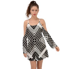 Pattern Tile Repeating Geometric Boho Dress by Ravend