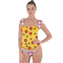 Pizza Table Pepperoni Sausage Short Sleeve Leotard  View1