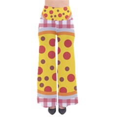 Pizza Table Pepperoni Sausage So Vintage Palazzo Pants by Ravend