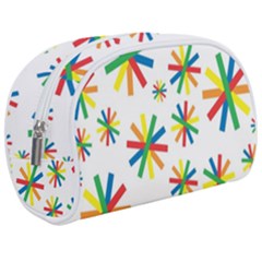 Celebrate Pattern Colorful Design Make Up Case (medium) by Ravend