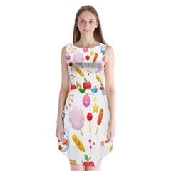 Summer Fair Food Goldfish Sleeveless Chiffon Dress   by Ravend