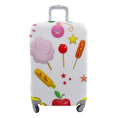 Summer Fair Food Goldfish Luggage Cover (small) by Ravend