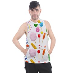 Summer Fair Food Goldfish Men s Sleeveless Hoodie by Ravend