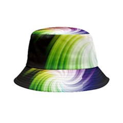 Rainbow Swirl Twirl Inside Out Bucket Hat by Ravend