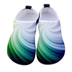 Rainbow Swirl Twirl Women s Sock-style Water Shoes by Ravend