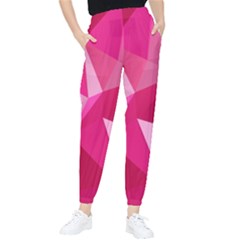 Pattern Halftone Geometric Women s Tapered Pants