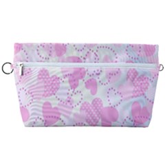 Valentine Background Hearts Bokeh Handbag Organizer