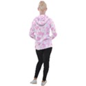 Valentine Background Hearts Bokeh Women s Hooded Pullover View2