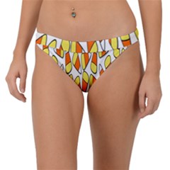 Candy Corn Halloween Candy Candies Band Bikini Bottoms by Ravend