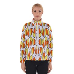 Candy Corn Halloween Candy Candies Women s Bomber Jacket by Ravend