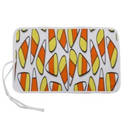 Candy Corn Halloween Candy Candies Pen Storage Case (m) by Ravend