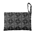 Pattern Op Art Black White Grey Foldable Grocery Recycle Bag View3