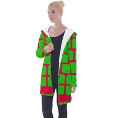 Keyboard Keys Computer Input Pc Longline Hooded Cardigan by Ravend