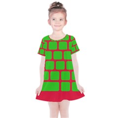 Keyboard Keys Computer Input Pc Kids  Simple Cotton Dress by Ravend