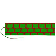 Keyboard Keys Computer Input Pc Roll Up Canvas Pencil Holder (l) by Ravend