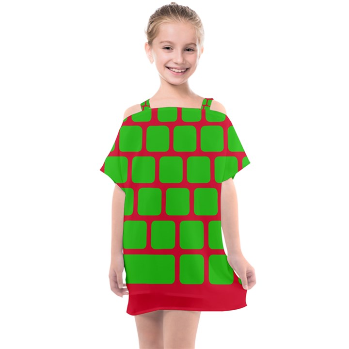 Keyboard Keys Computer Input Pc Kids  One Piece Chiffon Dress