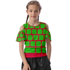 Keyboard Keys Computer Input Pc Kids  Butterfly Cutout T-shirt by Ravend