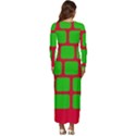 Keyboard Keys Computer Input Pc Long Sleeve Longline Maxi Dress View4