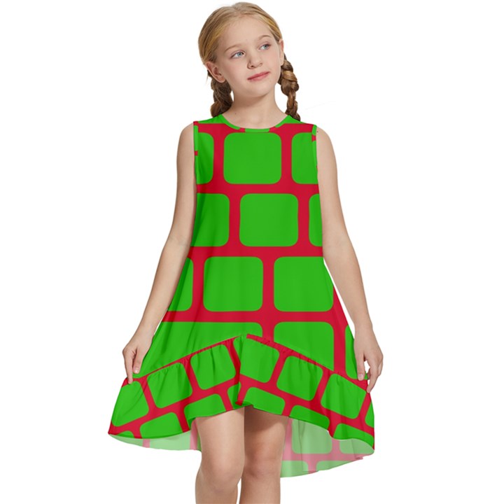 Keyboard Keys Computer Input Pc Kids  Frill Swing Dress