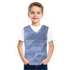 Lines Shapes Pattern Web Creative Kids  Basketball Tank Top by Ravend