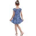 Lines Shapes Pattern Web Creative Kids  Cap Sleeve Dress View2