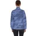 Lines Shapes Pattern Web Creative Women s High Neck Windbreaker View2