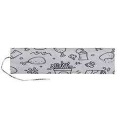 Set Chalk Out Scribble Collection Roll Up Canvas Pencil Holder (l) by Ravend