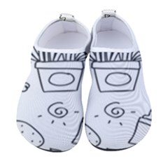 Set Chalk Out Scribble Collection Women s Sock-style Water Shoes by Ravend