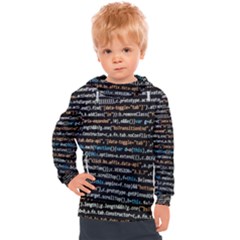 Close Up Code Coding Computer Kids  Hooded Pullover by Amaryn4rt