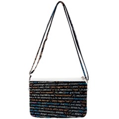 Close Up Code Coding Computer Double Gusset Crossbody Bag by Amaryn4rt